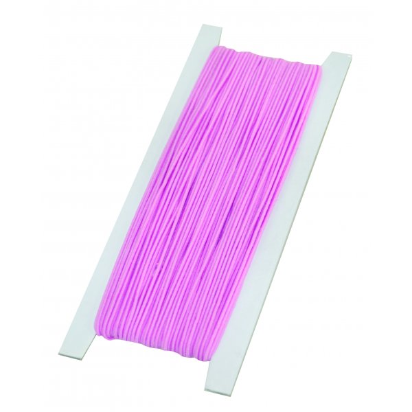 Elastisk snodd rosa 25 m Ø 1 mm Elastisk snodd rosa 25 m Ø 1 mm
