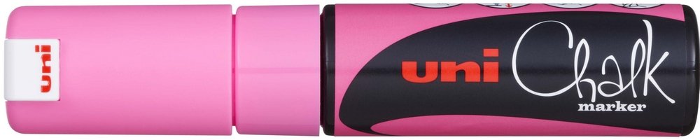 Uni Chalk Marker PWE-8K - Fluo Pink (756) - Øvrige Markers, Markers, Penne, Penne, kridt & tusch
