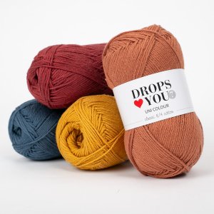 DROPS Loves You 7 bomullsgarn 8/4 50g