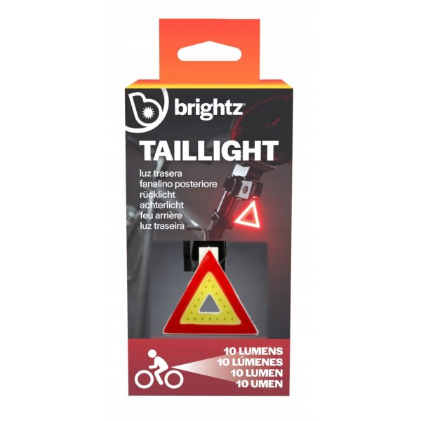 Baklampa cykel LED triangelform 7 lägen USB Baklampa cykel LED triangelform 7 lägen USB