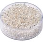 Glasp�rlor 2,5 mm, 17 g, silver