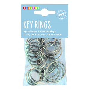 Nyckelringsmix 30 st
