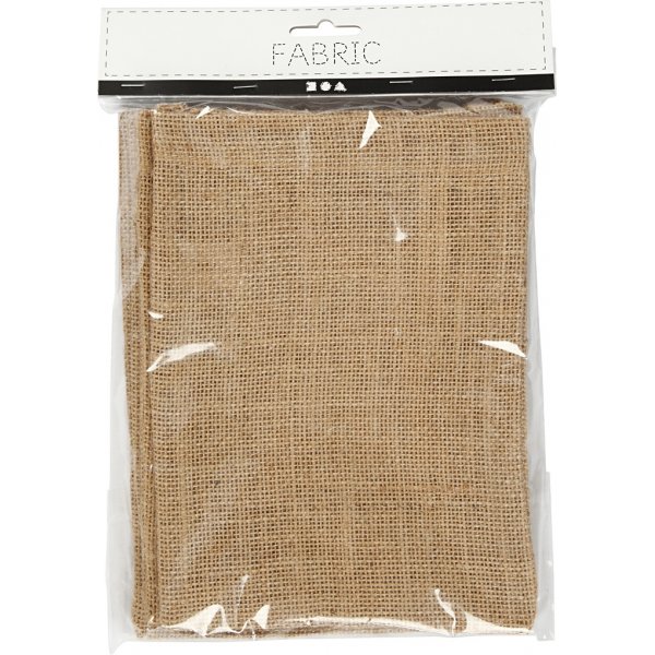 Påsar av jute - brun - 15 x 20 cm - 4 st Påsar av jute - brun - 15 x 20 cm - 4 st