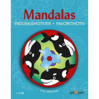 Mlarbok Mandalas - Favoritmotiv 4 r