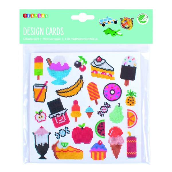 Mönsterkort - 108 motiv för rörpärlor Mönsterkort - 108 motiv för rörpärlor