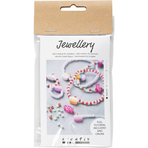 Mini DIY Kit Smycken - Elastiskt armband och ring Mini DIY Kit Smycken - Elastiskt armband och ring