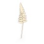 Set med 10 plywoodblommor, ca 24 cm, 4 mm tjocka Set med 10 plywoodblommor, ca 24 cm, 4 mm tjocka