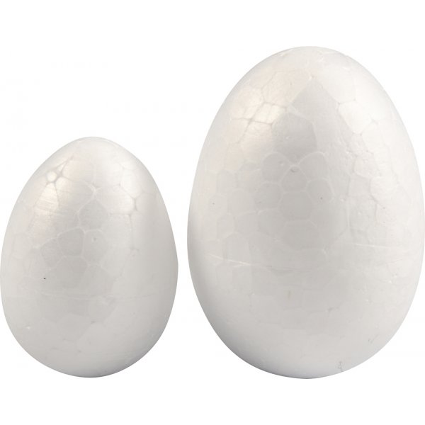 Frigolitägg - vita - 10 st Frigolitägg - vita - 10 st