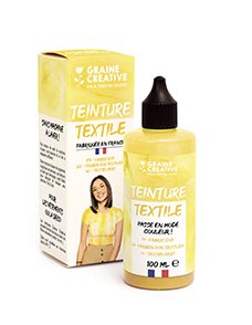 Textilfärg 100 ml gul Textilfärg 100 ml gul