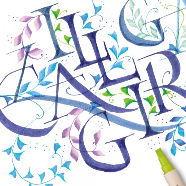 ZIG MS Kalligrafi kiwi mint - 3-sæt ZIG MS Kalligrafi kiwi mint - 3-sæt
