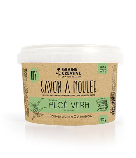 Tvålbas med aloe vera 500 g Tvålbas med aloe vera 500 g