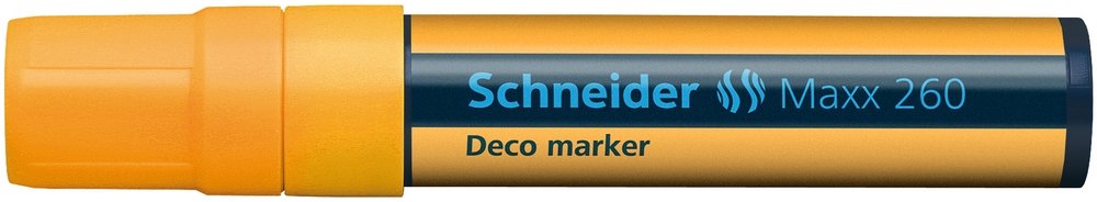 Maxx 260 Chalk Marker (5 + 15 mm) - Orange - Markørpenne, Penne, Penne, kridt & tusch