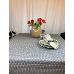 Vaxduk molnm�nster 140 cm