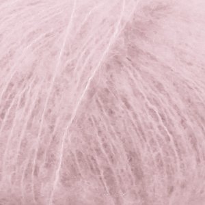 DROPS Brushed Alpaca Silk garn - 25g - Dovt rosa (12)