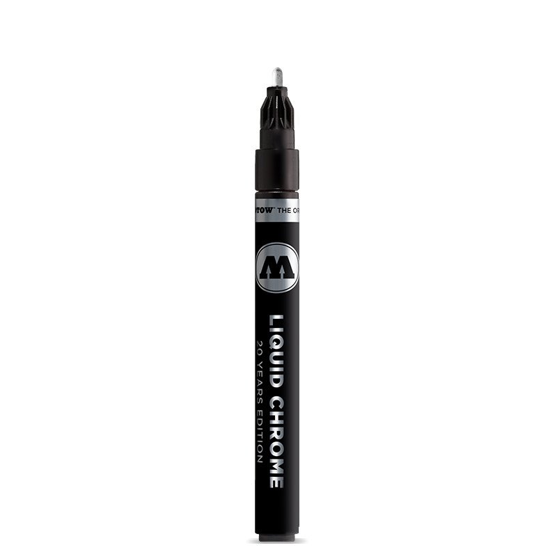 Liquid Chrome Marker - 2 mm - Fiberpenne, Penne, Penne, kridt & tusch