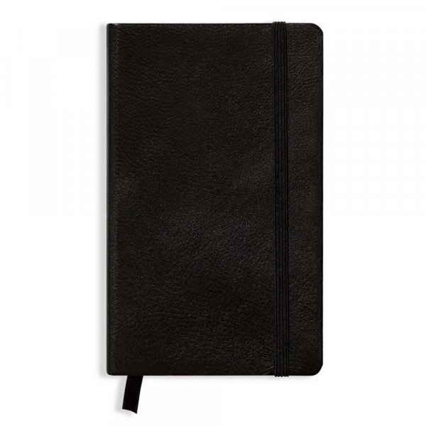 Notatbok A6 Hard Leather - Prikker