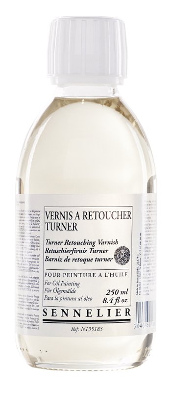 Fernis Sennelier Turner 250 ml - Retouching Varnish - Akrylmedier, Malermedium, Fernis og kunstner medier til kunstmaling