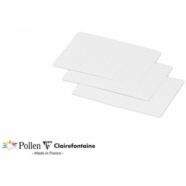 Pollen Sm kort 70 x 95 - 25-pakning - Hvit