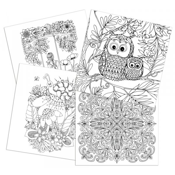 Målarbok Artist Sense - 30 blad Målarbok Artist Sense - 30 blad