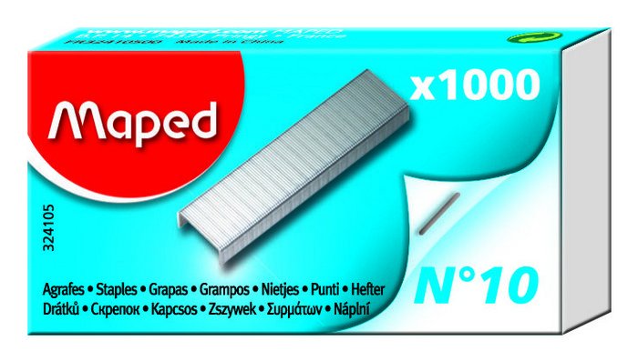 Häftklammer - Maped - N°10 - Häftpistoler, Övriga verktyg, Pyssla