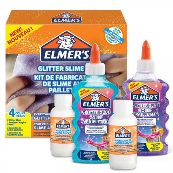 Glue Elmer's - Glitter slime kit Glue Elmer's - Glitter slime kit