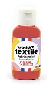 Textilfärg 50 ml röd Textilfärg 50 ml röd