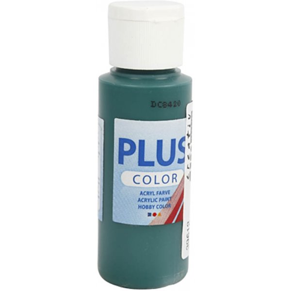 Plus Color Hobbyfärg - mörkgrön - 60 ml Plus Color Hobbyfärg - mörkgrön - 60 ml