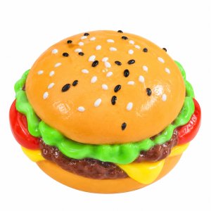 Squishy Fast food Burgare - 8 cm