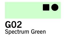 Copic Ciao - G02 - Spectrum Green - Tuschpenne, Penne, Penne, kridt & tusch