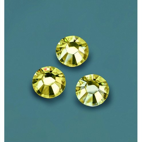 Swarovski strass platta stenar  3-5 mm - ljus topas