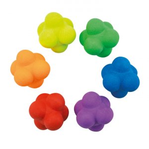 Reaktionsbollar � 6 cm TPR - 6 st
