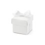 Gaveæsker med bånd 5,2 x 5,2 x 5,2 cm hvide - 10-pak Gaveæsker med bånd 5,2 x 5,2 x 5,2 cm hvide - 10-pak