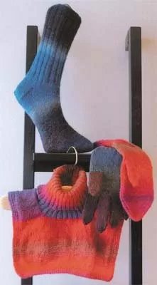 Stickm�nster - Sockor, vantar & halsdukspolo
