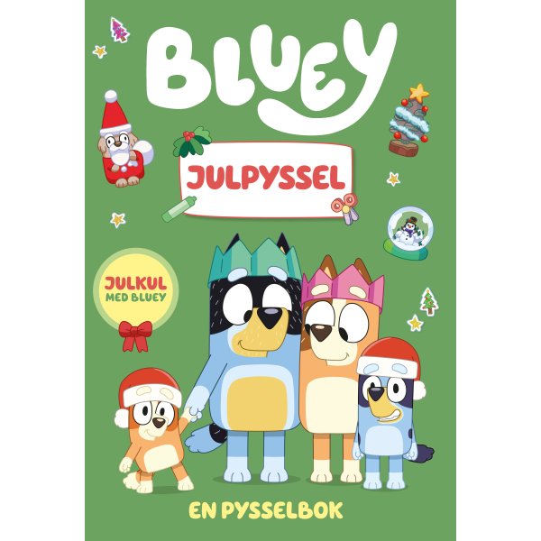 Bluey Christmas Crafts - hobbybok med adventskalender og julepynt Bluey Christmas Crafts - hobbybok med adventskalender og julepynt