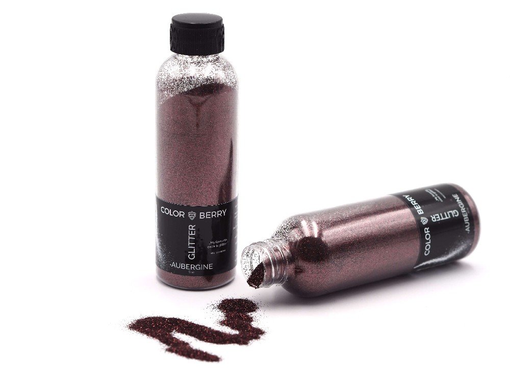 Glitter Dusty til harpiks - Aubergine Fine - Harpiks, Støbning, Støbning, Hobbymateriale, Håndværk