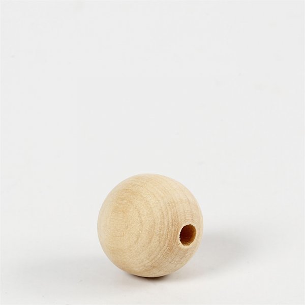 Träpärlor - 20 mm - 200 st Träpärlor - 20 mm - 200 st