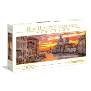 Pussel HQ Kollektion Panorama 1000 bitar - Grand Canal Venedig