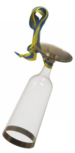 Champagneglas - Plast med band