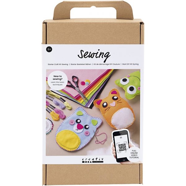 Start DIY Kit Sömnad - Nallebjörnar Start DIY Kit Sömnad - Nallebjörnar