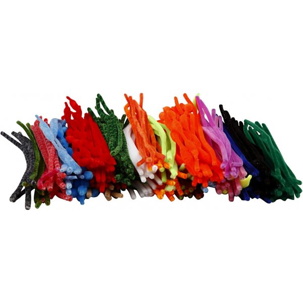 Piprensare - mixade färger - 500 st Piprensare - mixade färger - 500 st