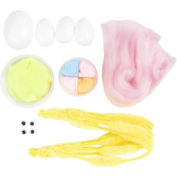 Mini DIY Kit Modellera, Påskfamilj Mini DIY Kit Modellera, Påskfamilj