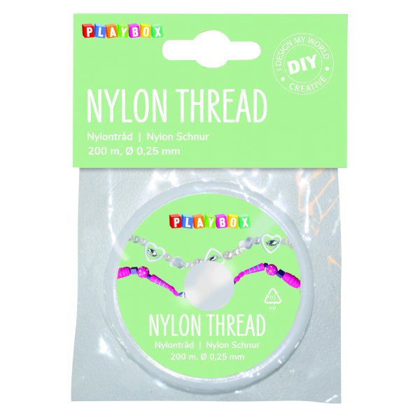 Nylontråd 200 m x 0,25 mm Nylontråd 200 m x 0,25 mm