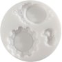Mini silikonform för detaljer, cameé Ø7 cm Mini silikonform för detaljer, cameé Ø7 cm