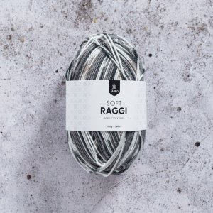 Soft Raggi 100g - Gray print