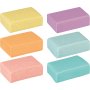 Modelleringslera suddgummi 120 g - 6 f�rger