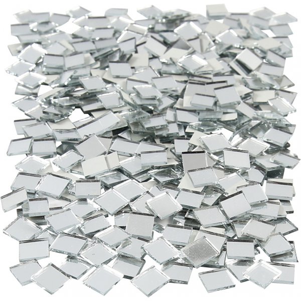 Spegelmosaik - 10 x 10 mm - 500 st Spegelmosaik - 10 x 10 mm - 500 st