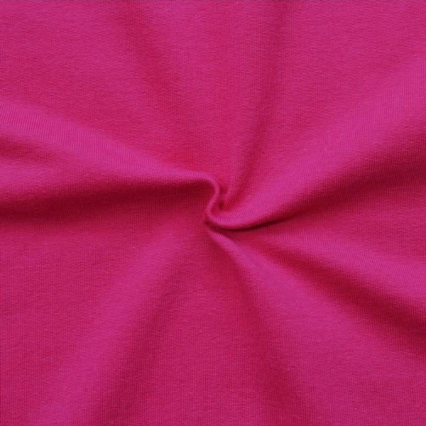 French Terry sweatshirtstof Fashion Basic 2 - 150 cm - Lyserød - Sweatshirtstoffer, Beklædningsstoffer, Stof