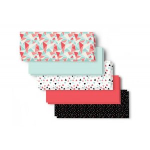 Självhäftande papper Deluxe Cricut Joy 11,5x30,5 cm 10-pack - Kaleidoskop Självhäftande papper Deluxe Cricut Joy 11,5x30,5 cm 10-pack - Kaleidoskop