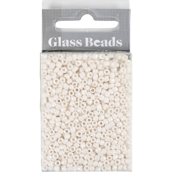 Rocaillep�rlor matt frozen 3 mm Rosa 25 g