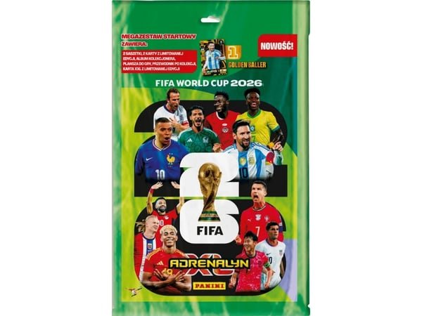 Samlarkort FIFA World Cup 2026 Adrenalyn XL - Startpaket